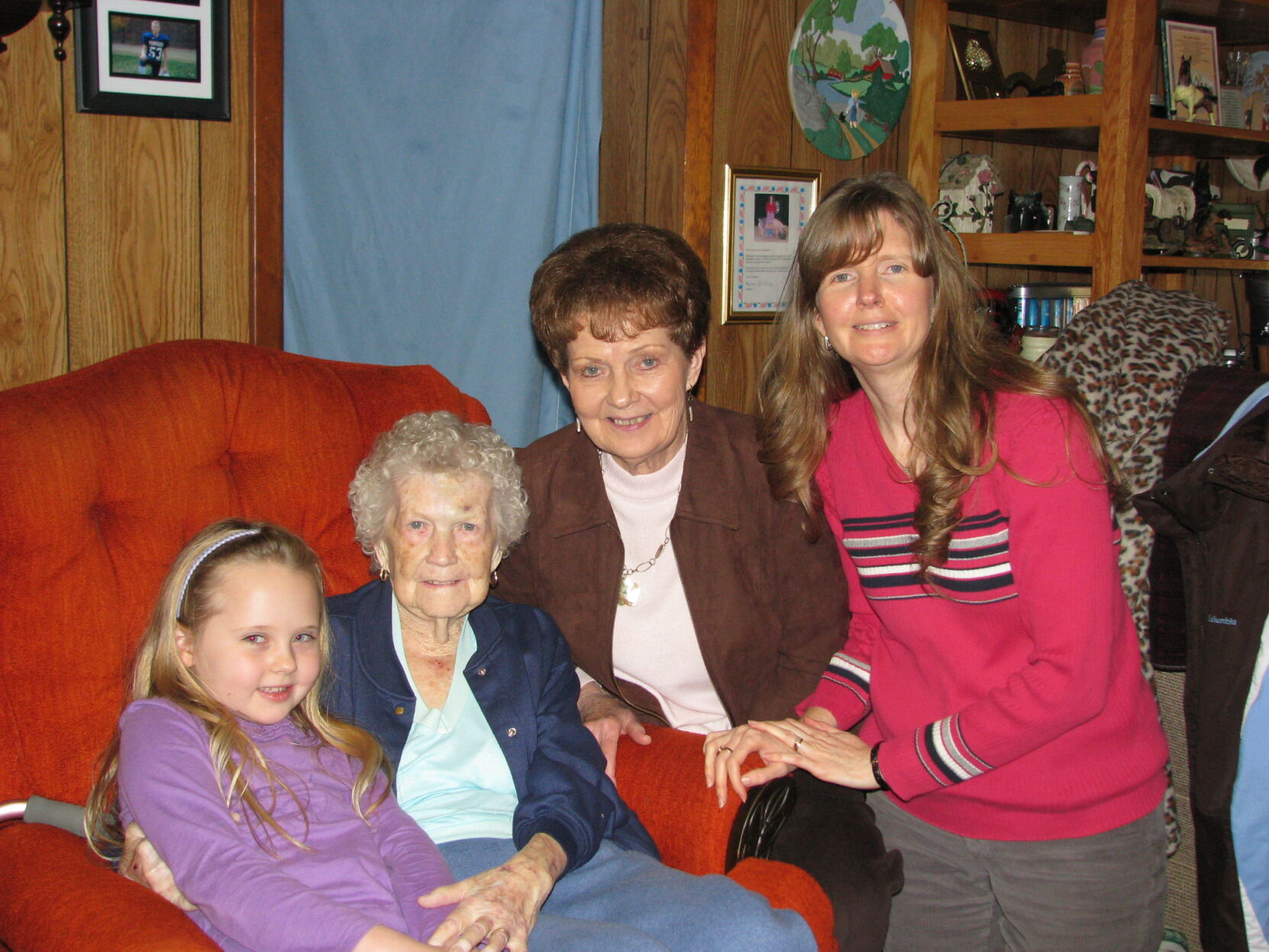 Eckard ladies - four generations